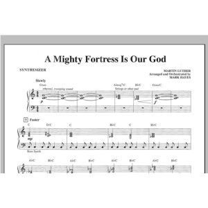 Ein feste Burg ist unser Gott - Synthesizer