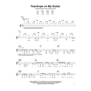 Teardrops On My Guitar
