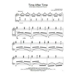 Time After Time (in the style of Giacomo Puccini)