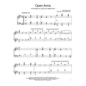 Open Arms (in the style of Ludwig van Beethoven)