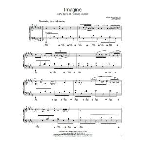 Imagine (in the style of Frederic Chopin)