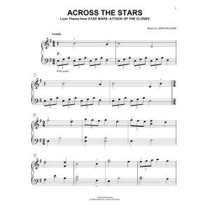 Across The Stars (from Star Wars: Attack of the Clones)