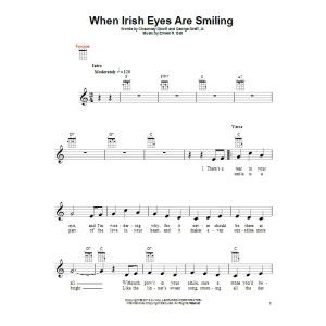 When Irish Eyes Are Smiling