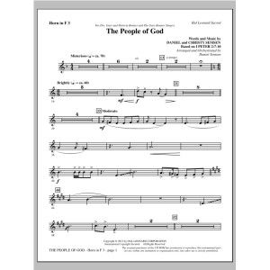 The People Of God - F Horn 3
