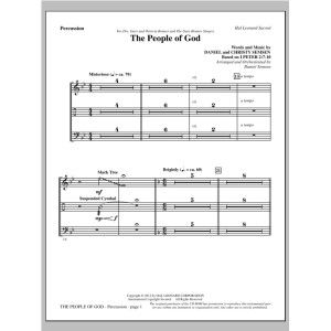 The People Of God - Percussion