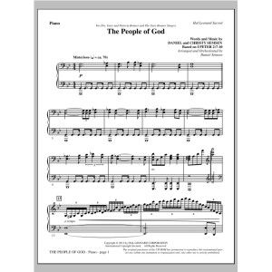 The People Of God - Piano