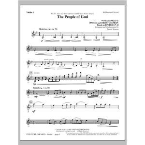 The People Of God - Violin 1