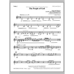 The People Of God - Violin 2