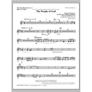 The People Of God - Alto Sax 1-2 (sub. Horn 1-2)