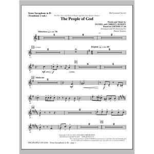 The People Of God - Tenor Sax (sub. Tbn 2)