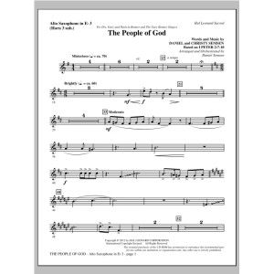 The People Of God - Alto Sax 3 (sub. Horn 3)