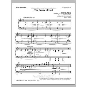 The People Of God - Keyboard String Reduction