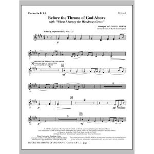 Before The Throne Of God Above (with "When I Survey The Wondrous Cross") - Clarinet 1 & 2
