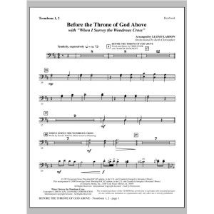 Before The Throne Of God Above (with "When I Survey The Wondrous Cross") - Posaune 1 & 2
