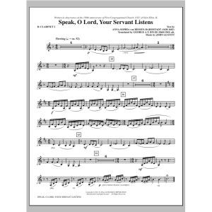 Speak, O Lord, Your Servant Listens - Bb Clarinet 2