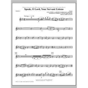Speak, O Lord, Your Servant Listens - Violin 1