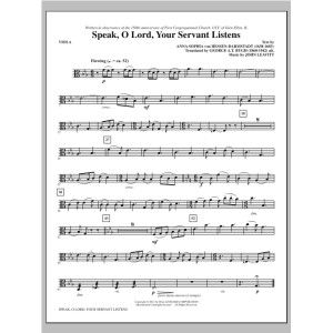 Speak, O Lord, Your Servant Listens - Viola