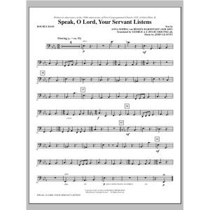 Speak, O Lord, Your Servant Listens - Double Bass
