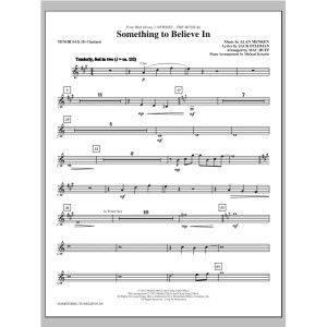 Something To Believe In (from Newsies) - Tenor Sax/Clarinet