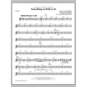 Something To Believe In (from Newsies) - Guitar