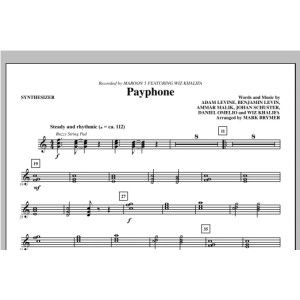 Payphone (arr. Mark Brymer) - Synthesizer