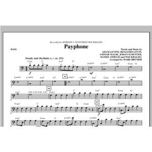 Payphone (arr. Mark Brymer) - Bass