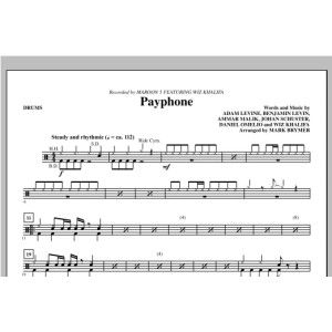 Payphone (arr. Mark Brymer) - Drums