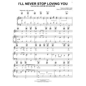 I'll Never Stop Loving You