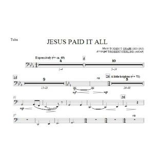 Jesus Paid It All - Tuba