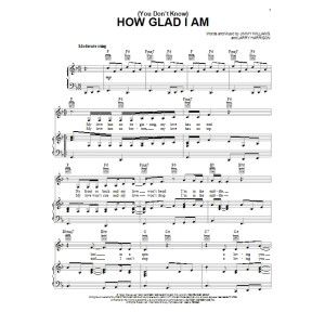 (You Don't Know) How Glad I Am