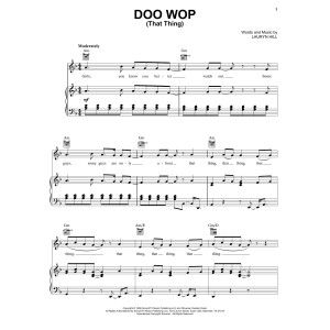 Doo Wop (That Thing)