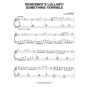 Renesmee''s Lullaby/Something Terrible