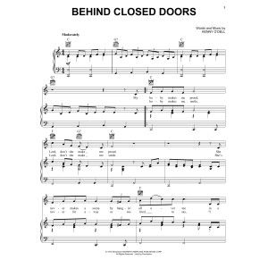 Behind Closed Doors