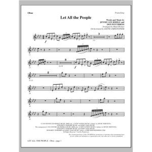 Let All The People - Oboe