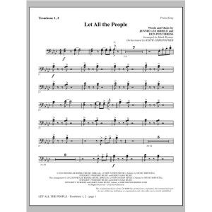 Let All The People - Trombone 1 & 2