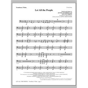 Let All The People - Trombone 3/Tuba