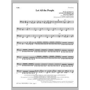 Let All The People - Cello