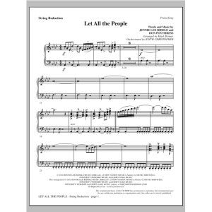 Let All The People - Keyboard String Reduction