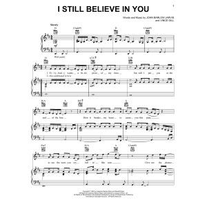 I Still Believe In You