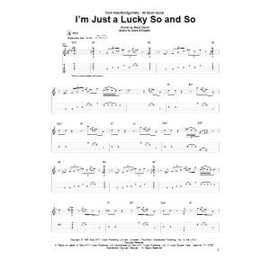 I''m Just A Lucky So And So
