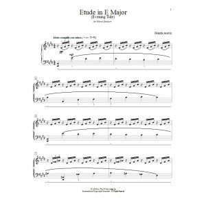 Etude In E Major (Evening Tide)