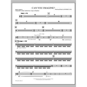 Can You Imagine? - Percussion 1