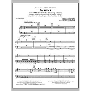 Newsies (Choral Medley) - Synthesizer I