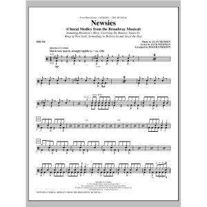 Newsies (Choral Medley) - Drums