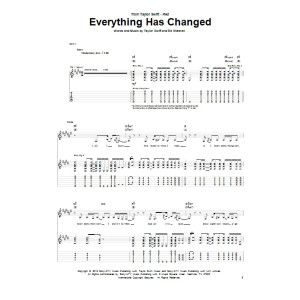 Everything Has Changed (feat. Ed Sheeran)