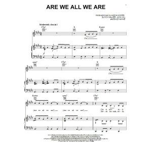 Are We All We Are