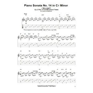 Piano Sonata No. 14 In C Minor (Moonlight) Op. 27 No. 2 First Movement Theme