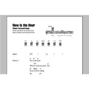 Now Is The Hour (Maori Farewell Song)