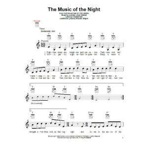The Music Of The Night (aus Das Phantom der Oper)