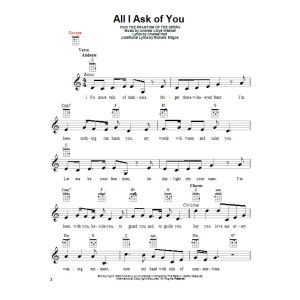 All I Ask Of You (aus The Phantom Of The Opera)